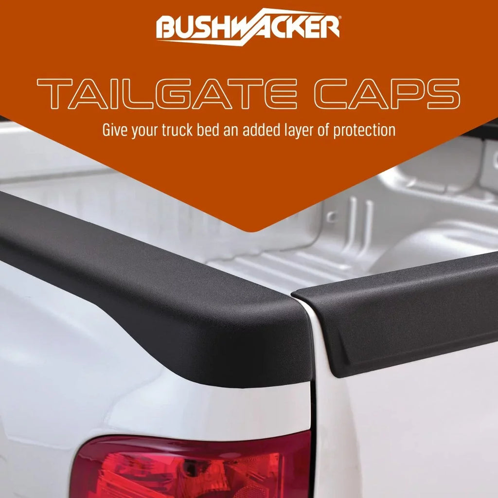 Bushwacker by RealTruck Ultimate Tailgate Cap - SmoothBack | 1-Pc, Black, Smooth Finish | 28510 | matching with 1993-2011  Ranger; 1994-2009 Mazda B2300, B3000, B4000 (Excludes Canadian Models)