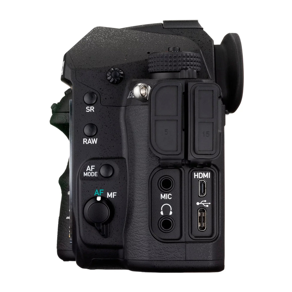 Pentax K-3 Mark III Camera Body (Black) with Cleaning Kit, Strap, & 64GB SD Card