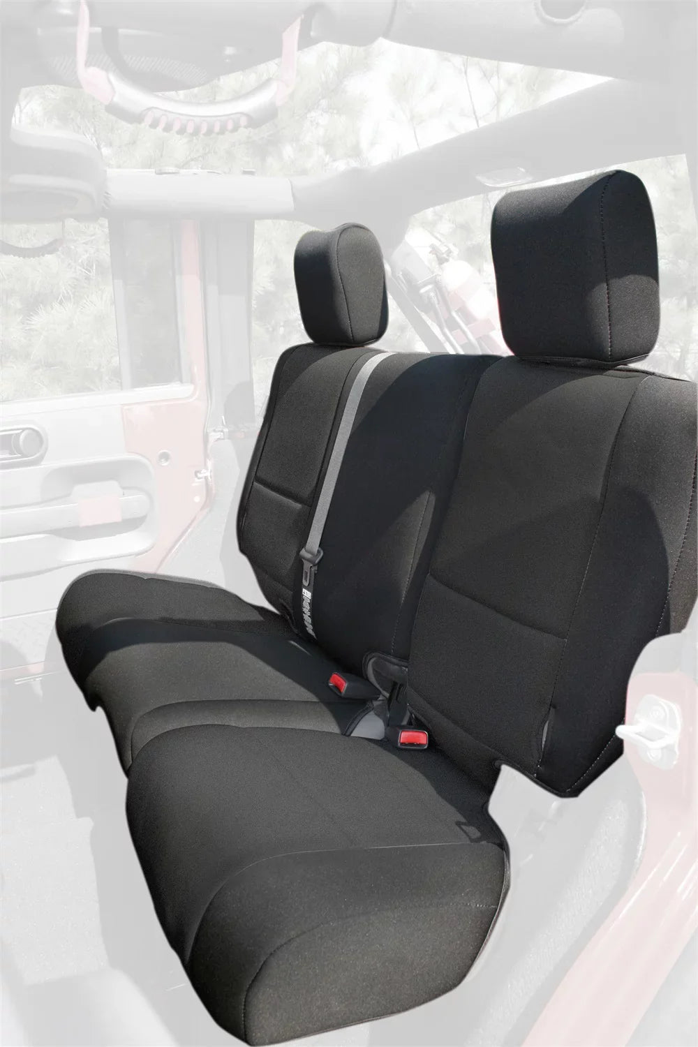Rugged Ridge by RealTruck | 13296.01 Seat protector Kit, Black; 2011-2018 Jeep Wrangler JK, 2 Door appropriate with Select: 2011, 2015-2018 Jeep Wrangler Unlimited