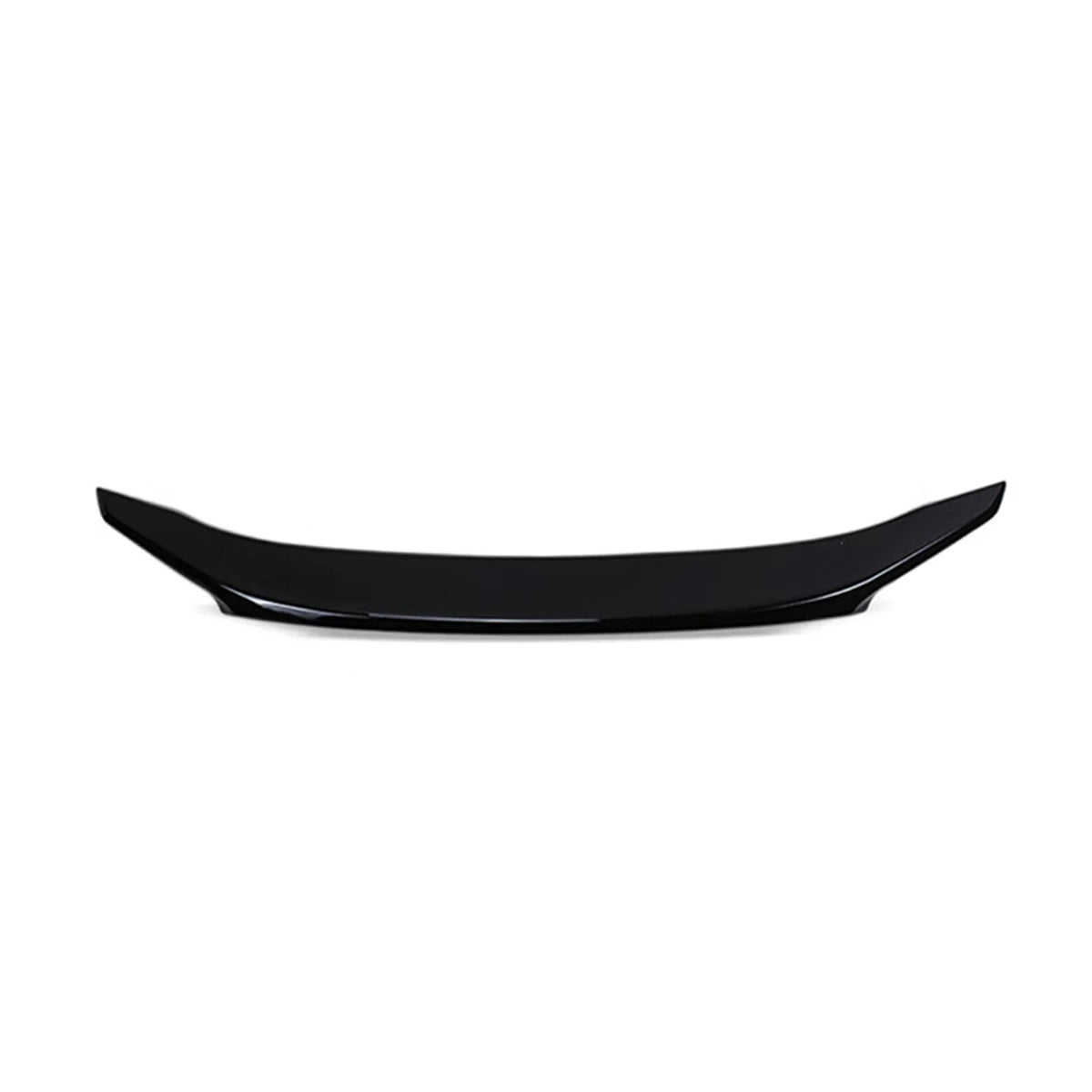 Xotic Tech 4DR JDM Style Glossy Black Rear Trunk Lip Wing Spoiler appropriate with Honda Civic 2016-2021 10th Gen