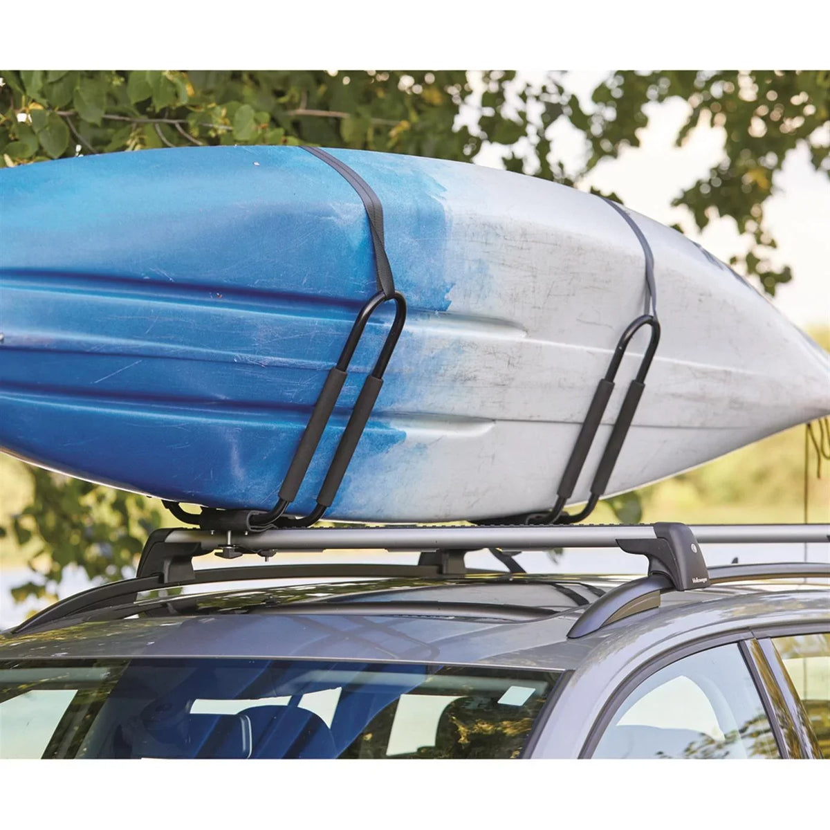 Guide Gear Universal Kayak Canoe Roof Rack, Car Top Cargo Carrier, J-bar