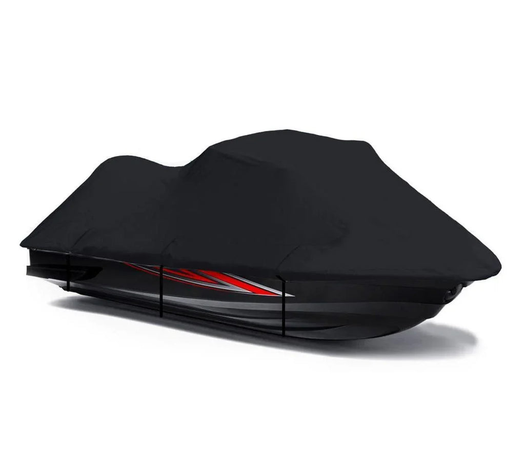 BLACK TOP OF THE LINE JET SKI wrap appropriate for Kawasaki 130Di 1999 2000 2001 2002 2003 2004 Jet Ski Watercraft shield 2 Seater