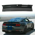 Teledu For 2015-2018  Mustang GT Gloss Black Rear Trunk Decklid Panel Trim wrap