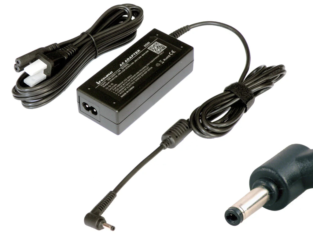 iTEKIRO 65W AC Adapter for  Ideapad 110 80T7002NCF, 110 80T7002PCF, 110-15ACL 80TJ 15.6", 110 80TJ002CUS, 110 80TJ002EUS, 110 80TR0004US, 110 80TR0005US, 110 80V70000US