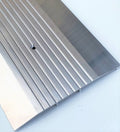 7" Wide x 1/2" Heavy Duty Corrugated Aluminum Threshold Made in USA (8 FT (96 3/4") Long)