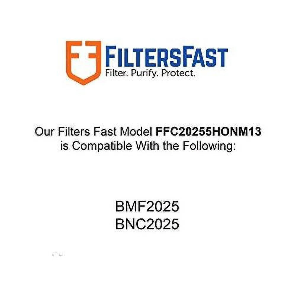 appropriate With Replacement For FC100A1037 20" X 25" X 5" (Actual Size: 19 7/8" X 24 7/8" X 4 3/8") MERV 13 2-Pack