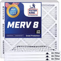 Filter King 17x39.5x1 Air Filter | 4-PACK | MERV 8 HVAC Pleated A/C Furnace Filters | MADE IN USA | Actual Size: 17 x 39.5 x .75"