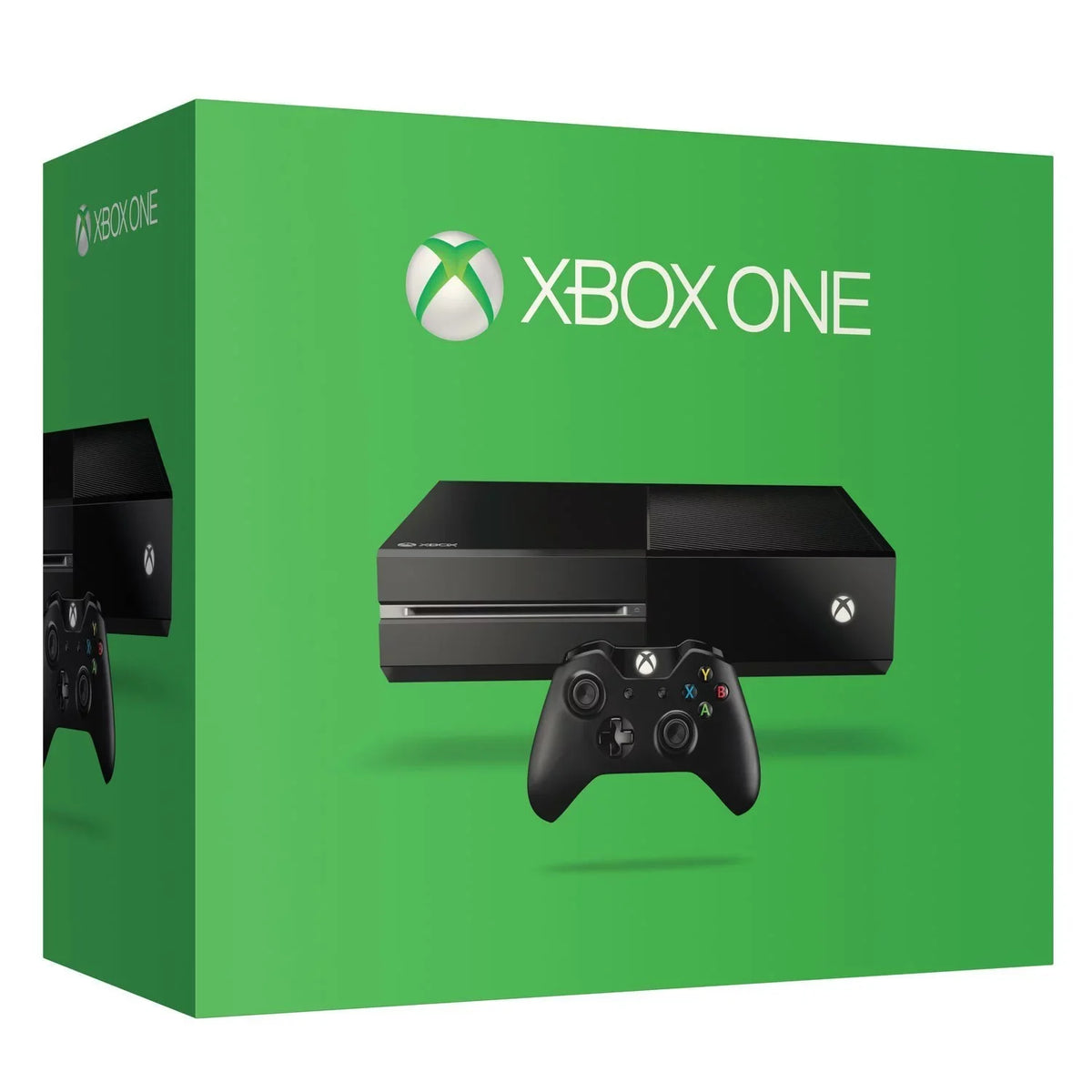 Pre-Owned  Xbox One Original 500GB Gaming Console Black HDMI Cable 2 Controller Included With Call of Duty Ghosts Game BOLT AXTION Bundle (Refurbished: Like New)