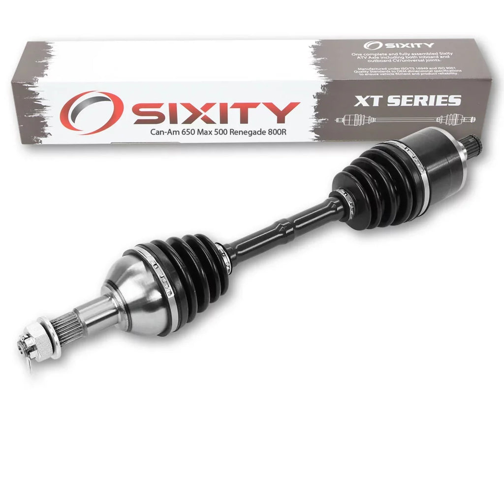 Sixity XT Rear Left CV Axle appropriate with Can-Am 650 Max 500 Renegade 800R Outlander 1000 2015 2014 2013