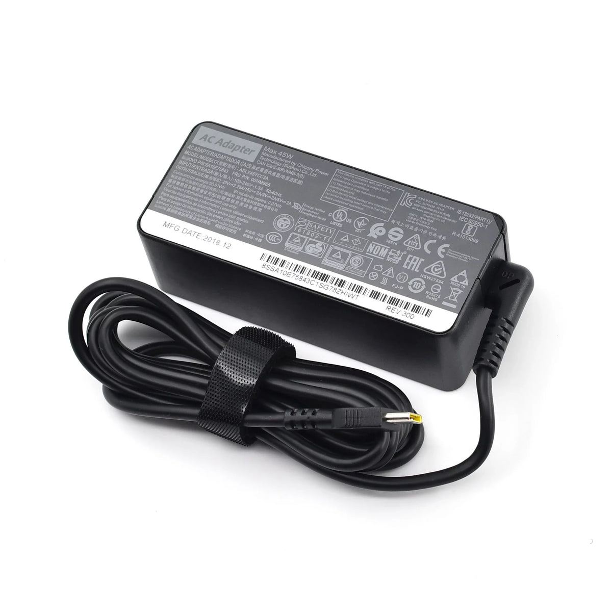 45W USB-C Laptop Charger ADLX45UDCK2A for  Chromebook 100e 2nd Gen AST - 82CE