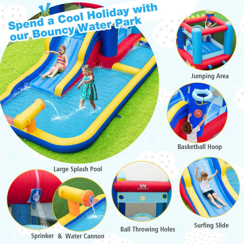 Ocean Adventure moisture Slide Bounce House - 124.57 - Dive into endless fun under the sun!