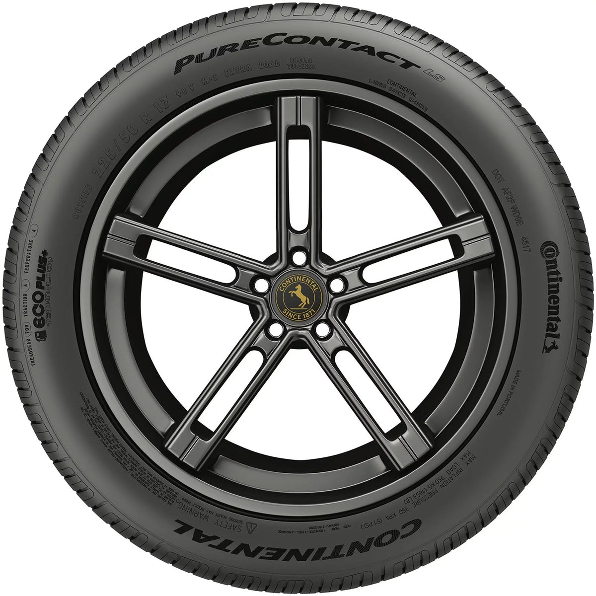 Continental PureContact LS 225/50R17 98 V All-Seaon Passenger Tire