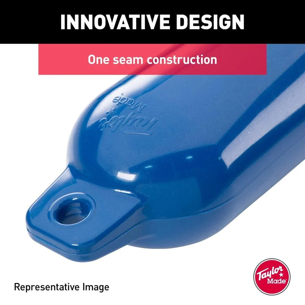 x 16 in.. Taylor Made 54327100 Hull Guard Inflatable Vinyl Fender - Blue - 4.5 in