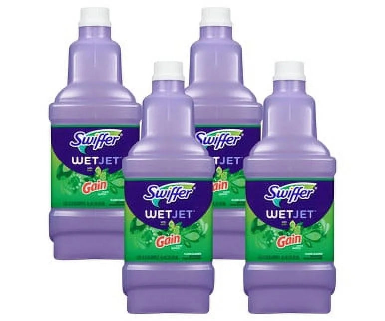 Swiffer WetJet Cleaning - All Purpose Gain System,  1.25L(4/Case)