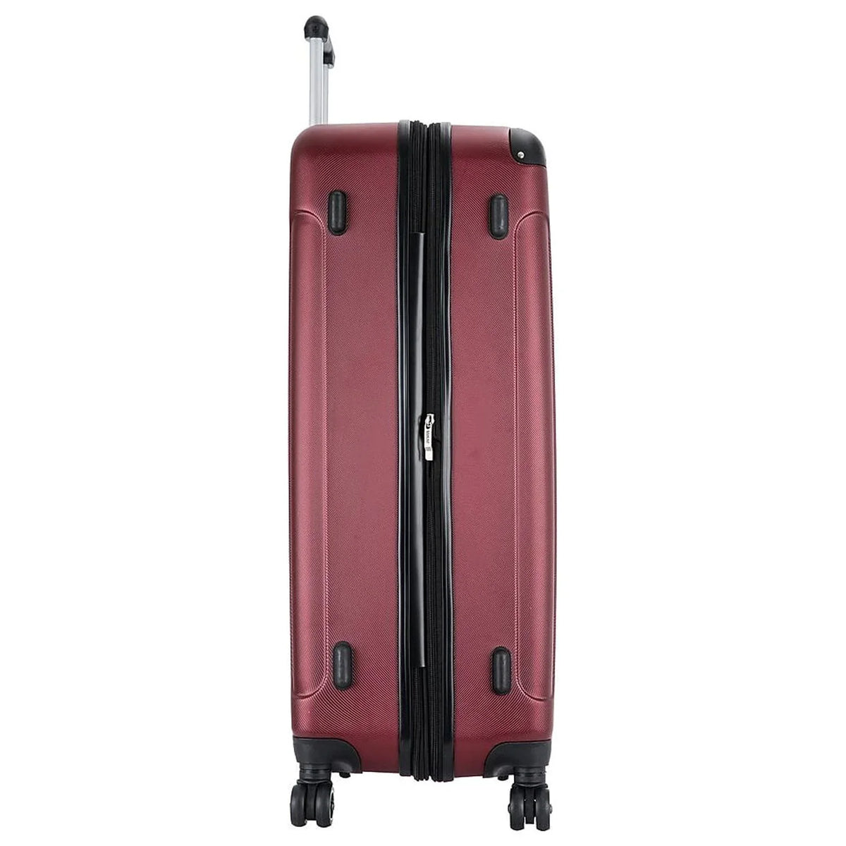 DUKAP INTELY PC/ABS Plastic 4-Wheel Spinner Luggage Wine (DKINT00L-WIN)