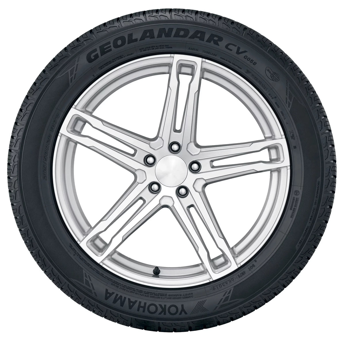 Yokohama Geolandar CV G058 245/60R18 105V BW All Season Tire
