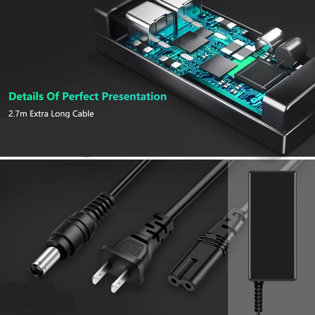 No.: 4000460 2.1 Channel Stereo TV Surround Soundbox Sound Box Soundbar Sound bar Home Theater Speaker System Power. FITE ON AC / DC Adapter For Auvio SBX24210 Cat