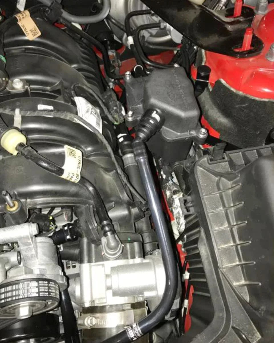 Performance Parts M-6766-A23 Oil-Air Separator Fits 15-20 Mustang