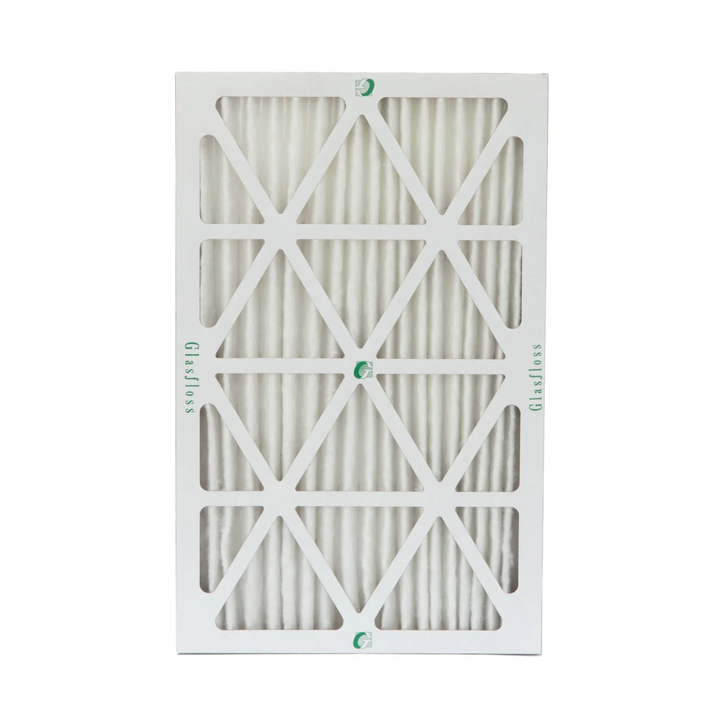 ( Quantity 5 ) Exact Size: 11-3/8 x 23-3/8 x 1-3/4. 12x24x2 MERV 10 Pleated HVAC Air Filters by Glasfloss