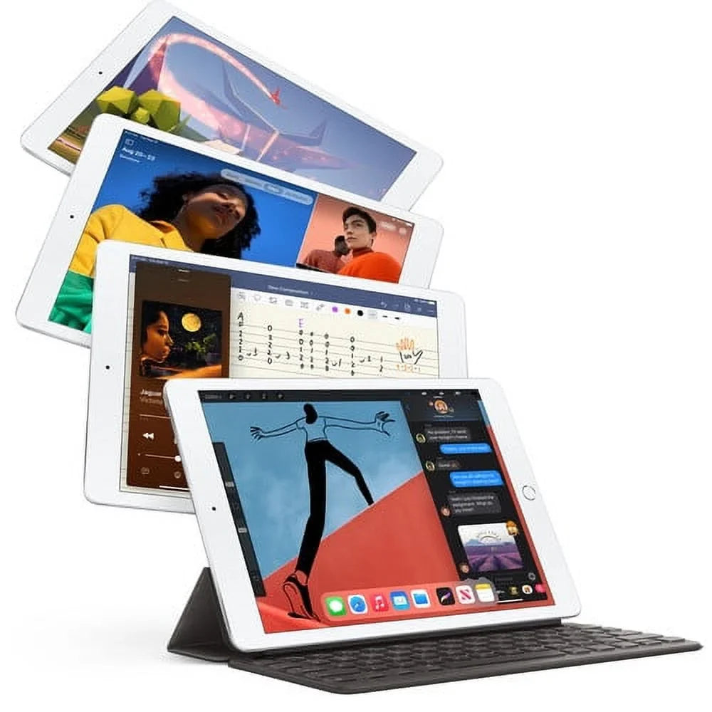 Restored  10.2-inch iPad (7th Gen)Wi-Fi 128GB - Silver (Refurbished)