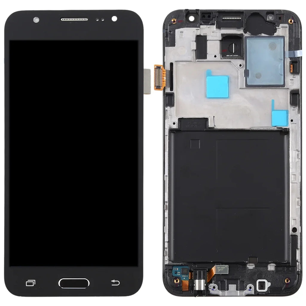 Cellphone Spare Parts  TFT LCD Screen for Galaxy J5  / J500F Digitizer Full Assembly with Frame