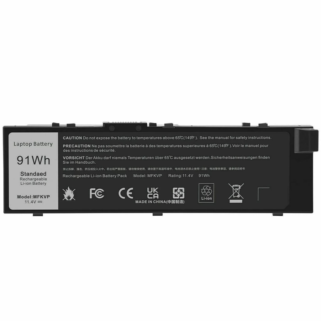 MFKVP GR5D3 Battery For  Precision 15 7510 7520 17 7710 7720 M7510 M7710 US
