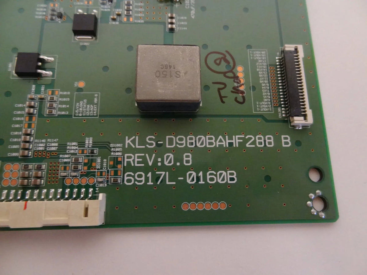 98UB9800-UB / 98LS95A-5B / NEC C981Q Right LED Driver 6917L-0160B