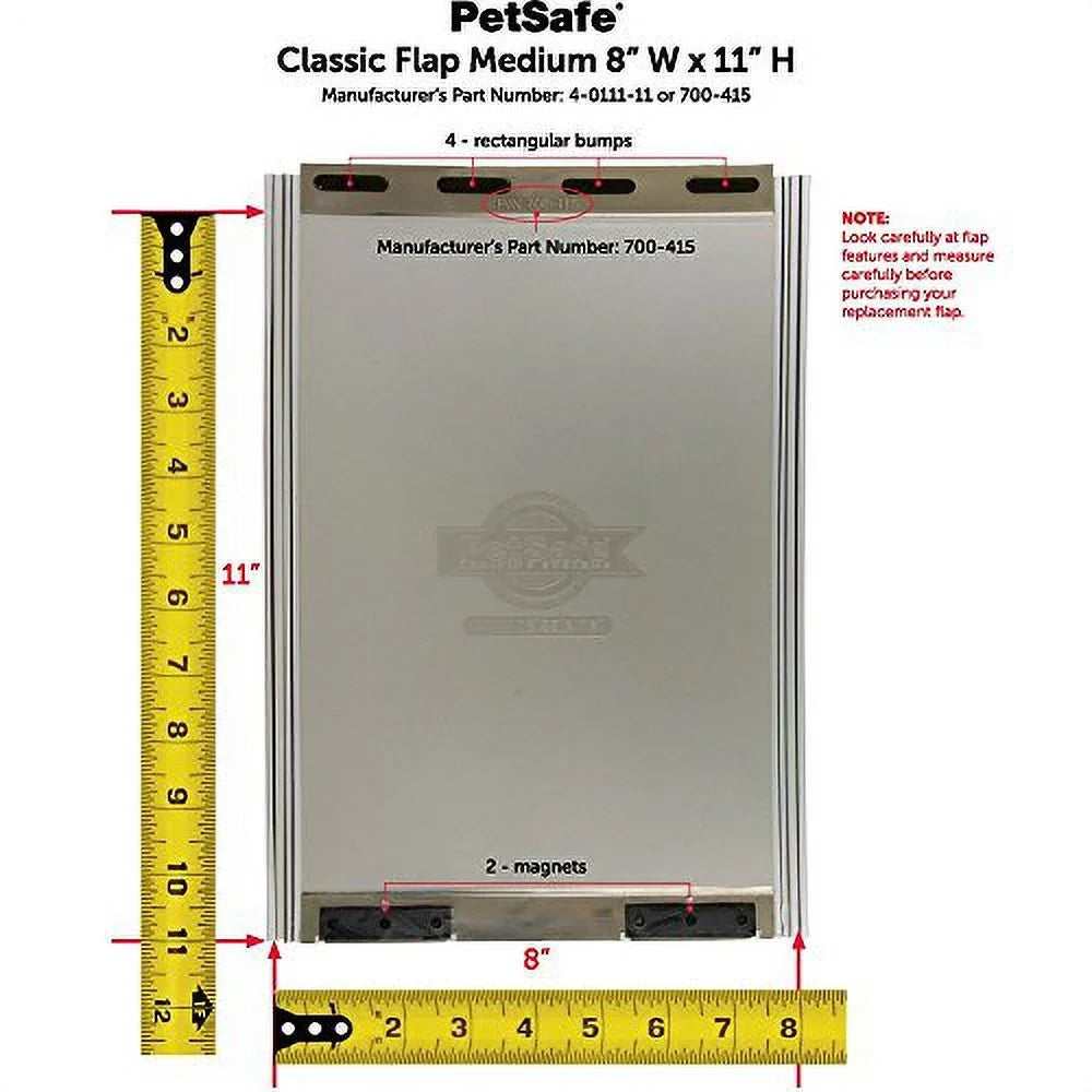 PetSafe Classic Replacement Flap - Medium - matching with Discontinued Doors