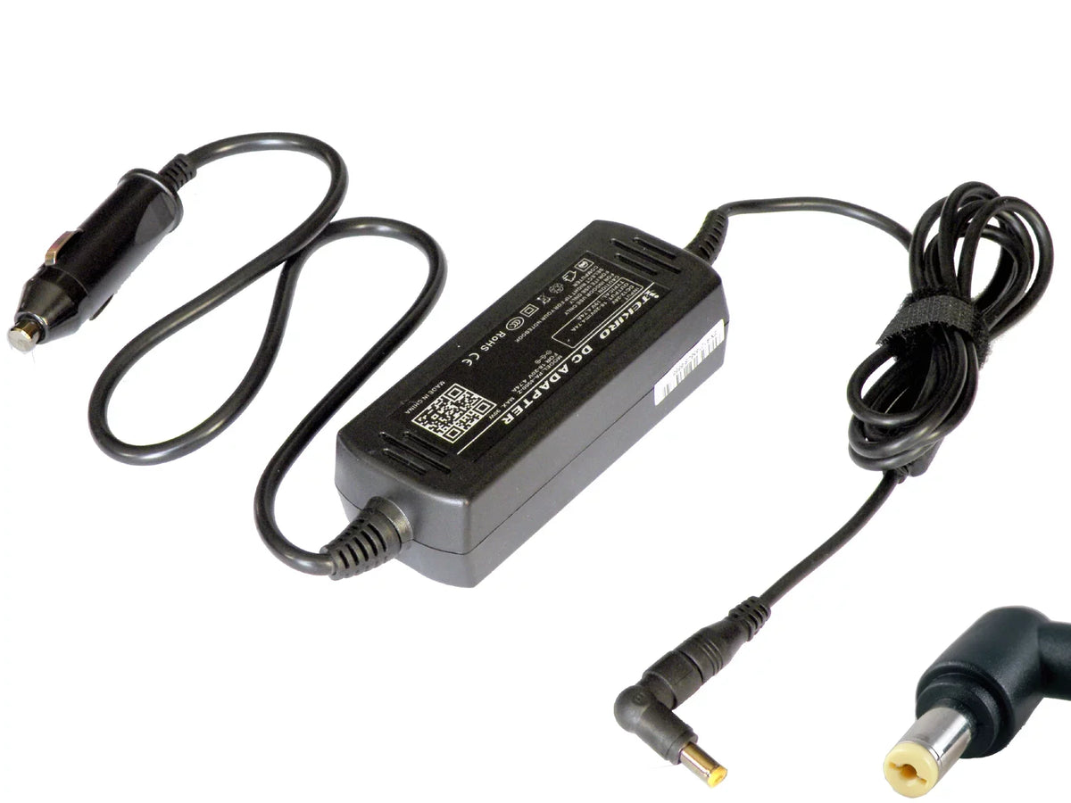 iTEKIRO Car Charger for  TravelMate TMP455 TMP455-M TMP455-M-5406 TMP455-M-7462 TMP645 TMP645-M TMP645-M-5609 TMP645-M-7832 TMP645-MG TMP645-MG-5409 TMP645-MG-7653 TMP645-V TMP645-V-6446