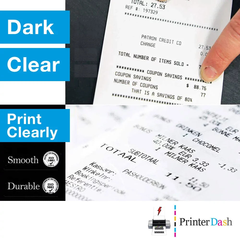 Printer Ribbons (6/PK) (30982001BR). PrinterDash appropriate Replacement for Star-Micronics MP-200 Series/MP-235/MP-242/MP-292/MP-512/SP-200 Series/SP-212/SP-242/SP-500/SP-2000 Black/Red P.O.S