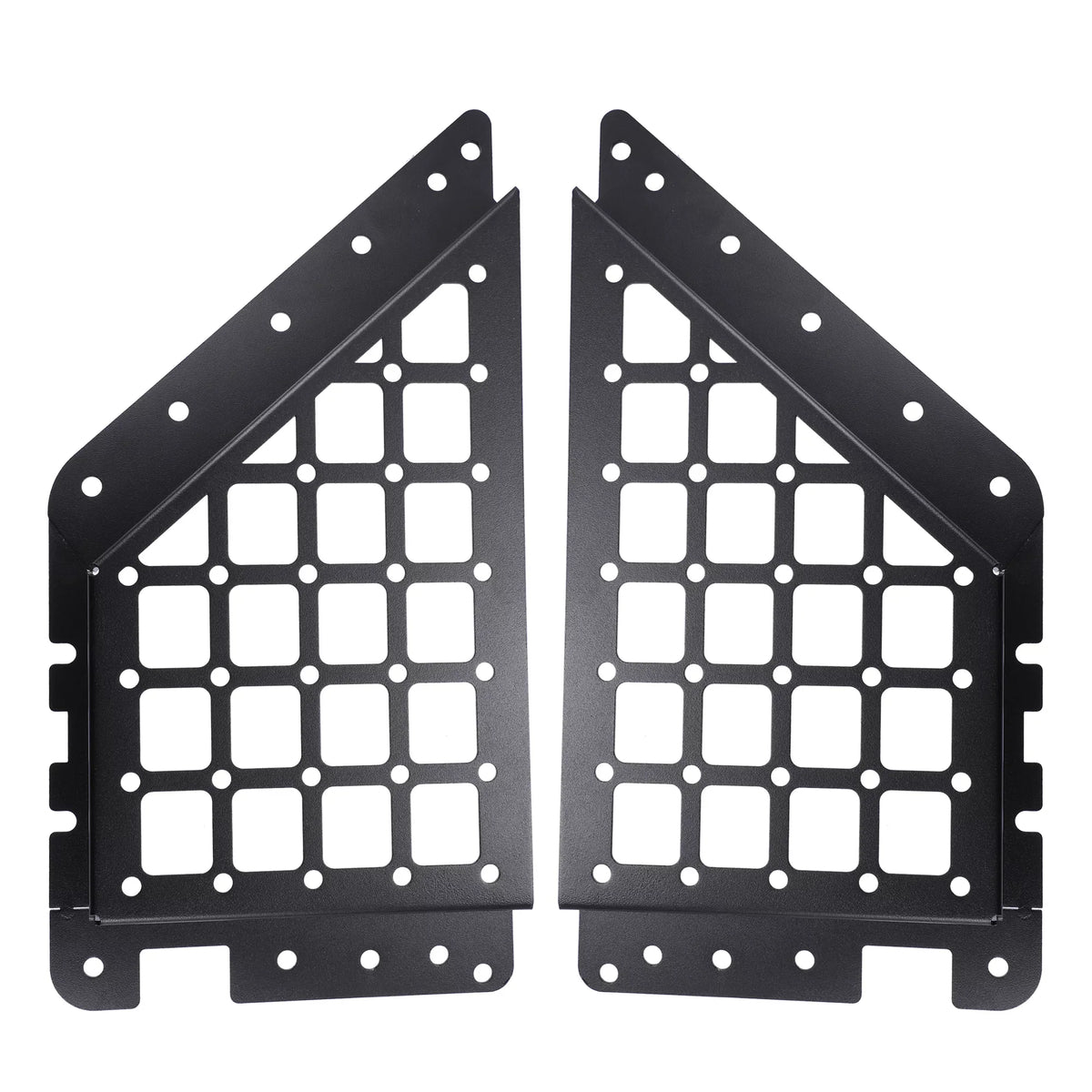 1 Pair Rear Door Storage Pockets Panels Metal Organizer Box for  Bronco 6th 4 Door 2021 2022 Accessories